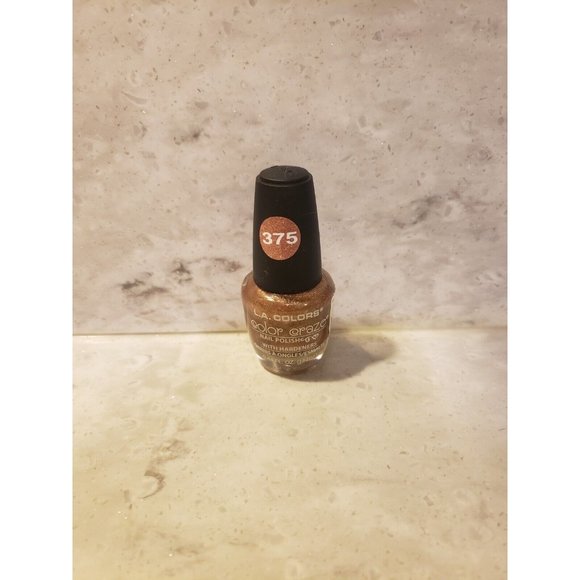 LA Colors Color Craze Nail Polish Long-lasting Quick Dry 0.44 Fl Oz CNP375 Topaz - Picture 1 of 2